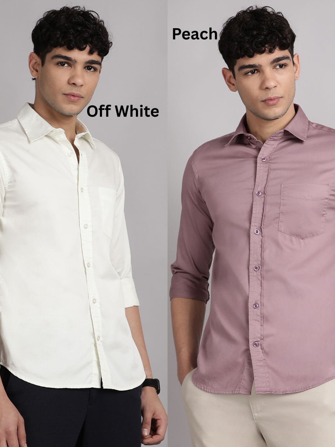 formal satin shirts