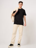 plain black t shirt for men by thrust.club
