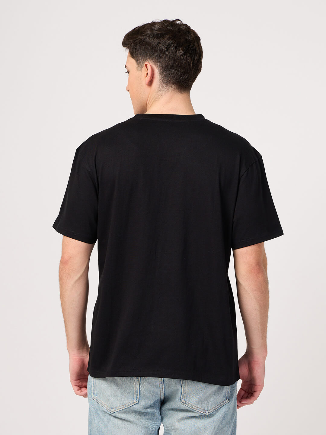 cotton t shirt back side photo