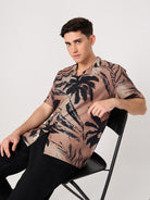 men's stylish resort shirt vacation wear