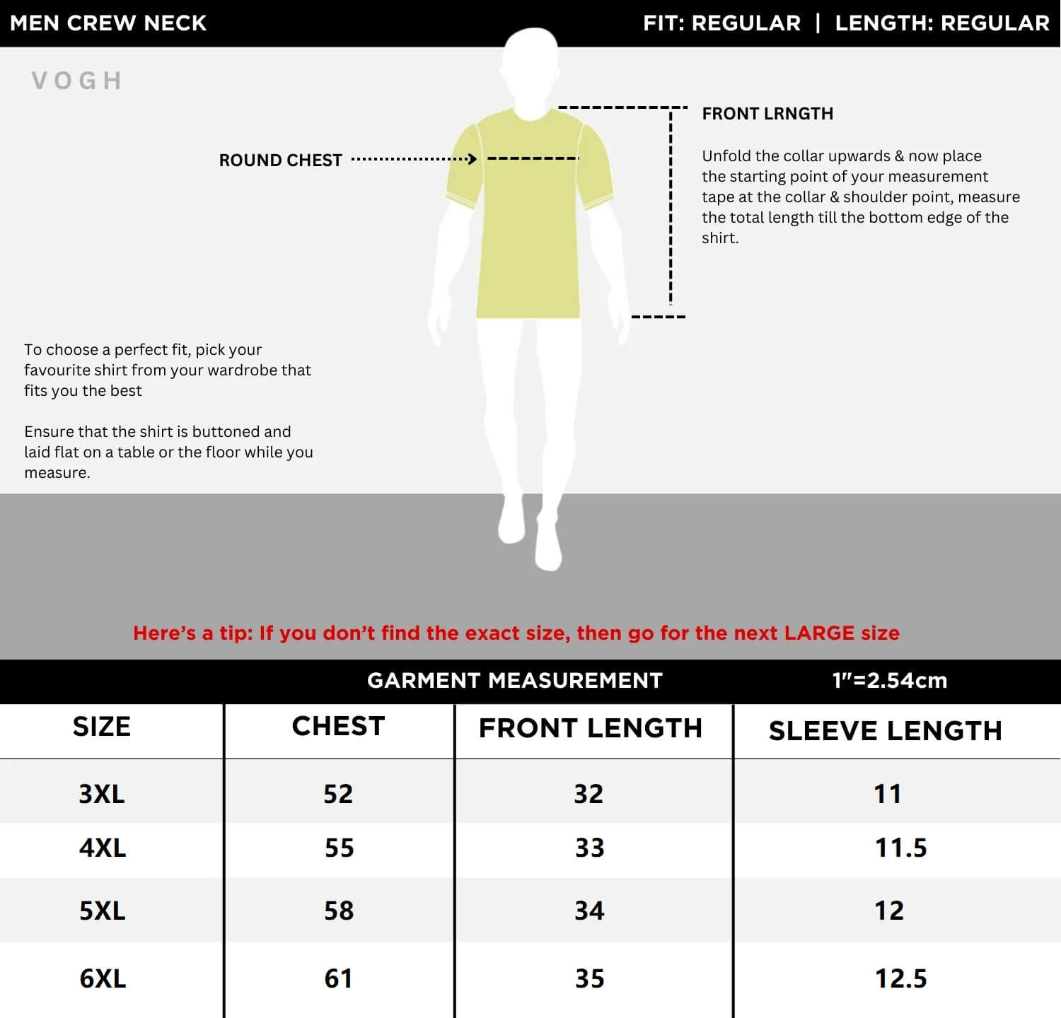 plus-size-t-shirt-size-chart