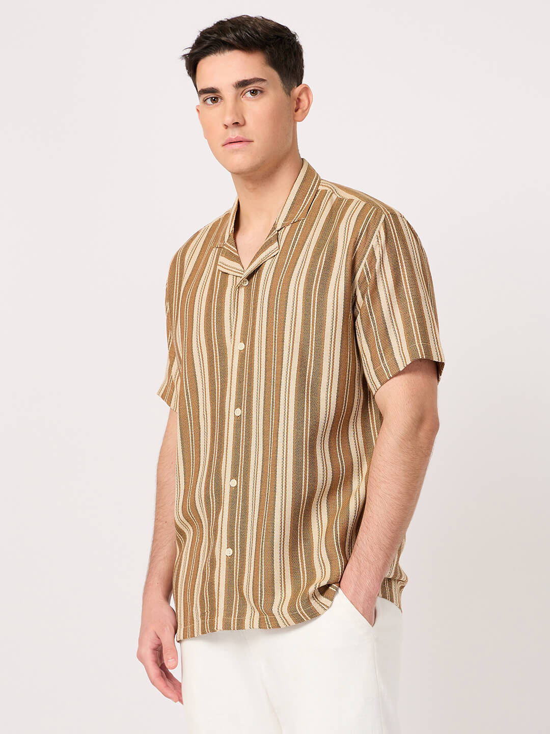 Men's Cotton Mono Nylon Resort Shirt