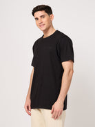 plain black t shirt for men by thrust.club