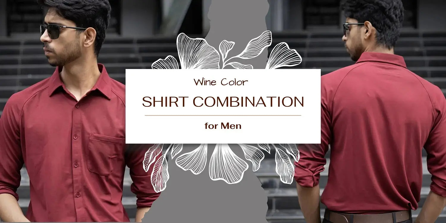 wine shirt combination