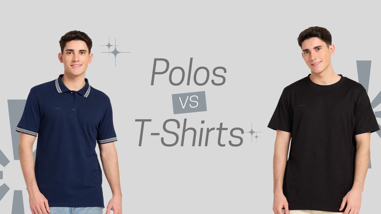 difference between polos and t-shirts