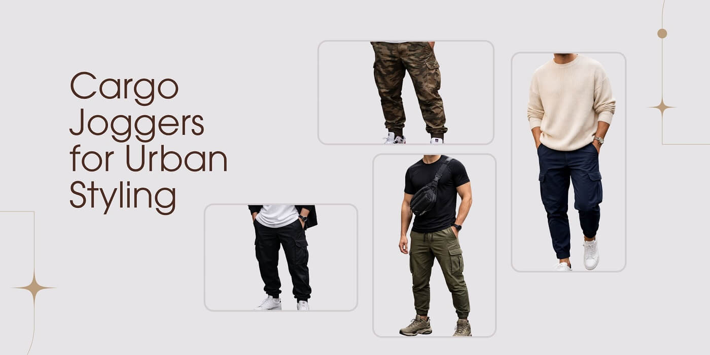 urban style cargo jogger wear