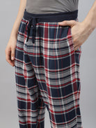 men's check lounge jogger pant, loungewear