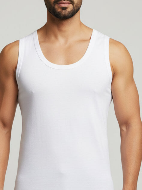 men's premium cotton inner vest