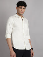 white satin shirt for men